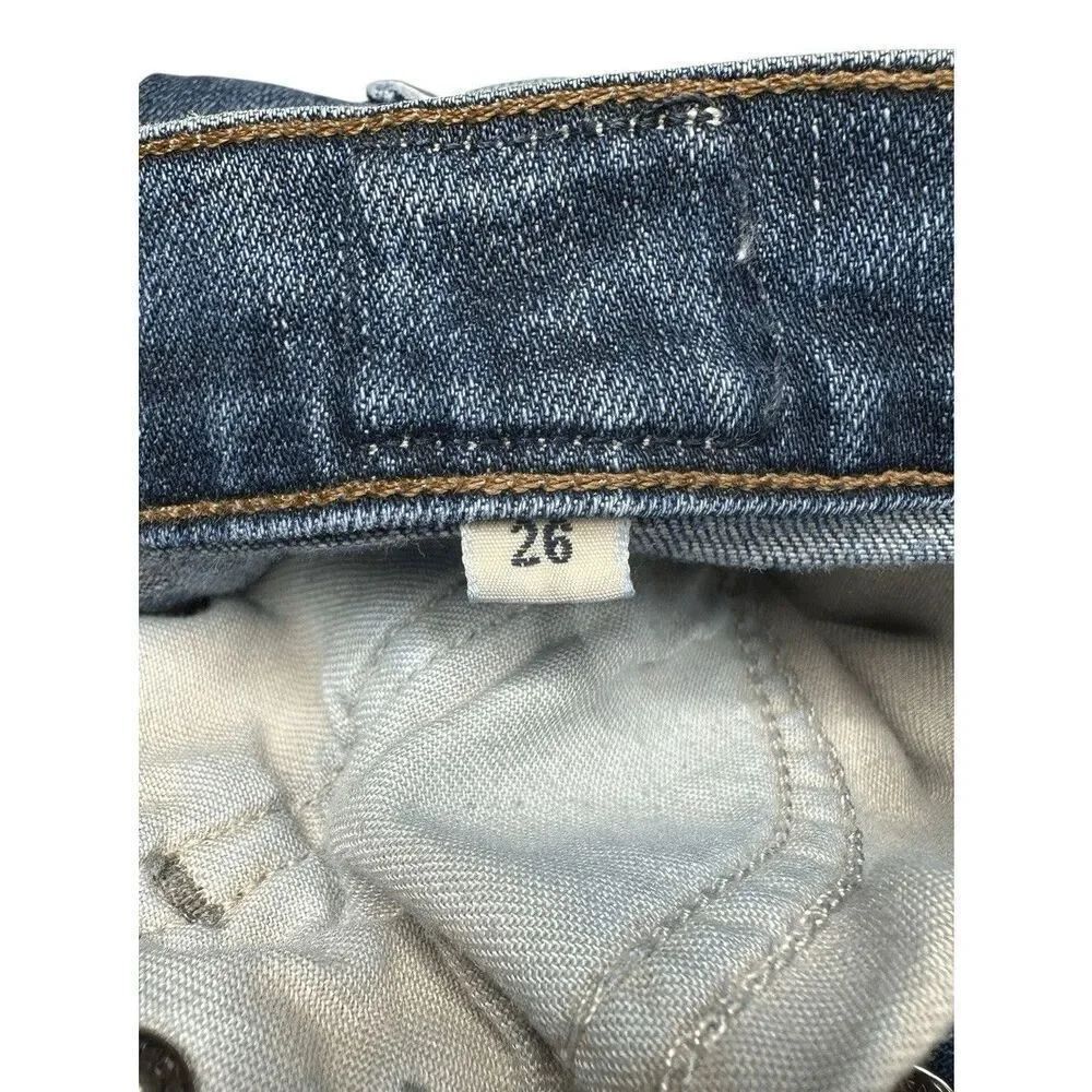 Citizens of Humanity Premium Vintage Corey Slouchy Slim Distressed Jean Size 26 - Picture 7 of 15